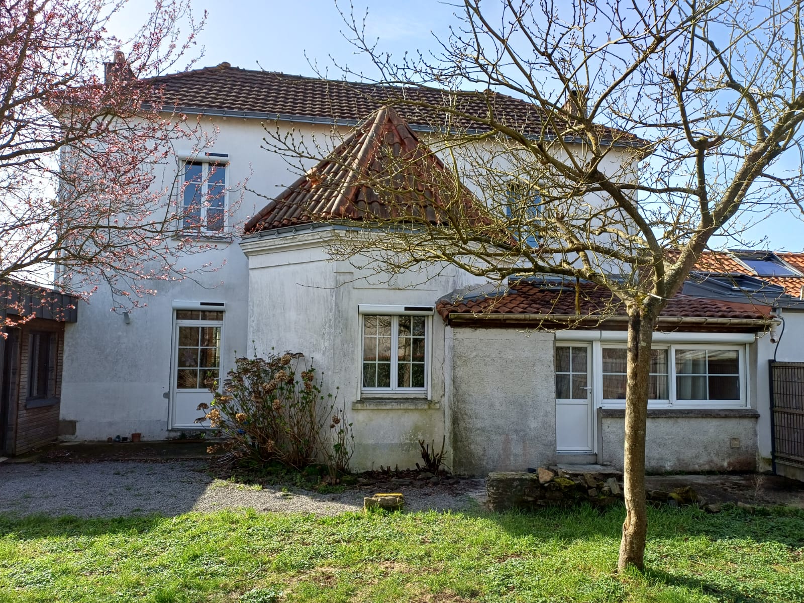 Maison de maitre facade arriere vertou
