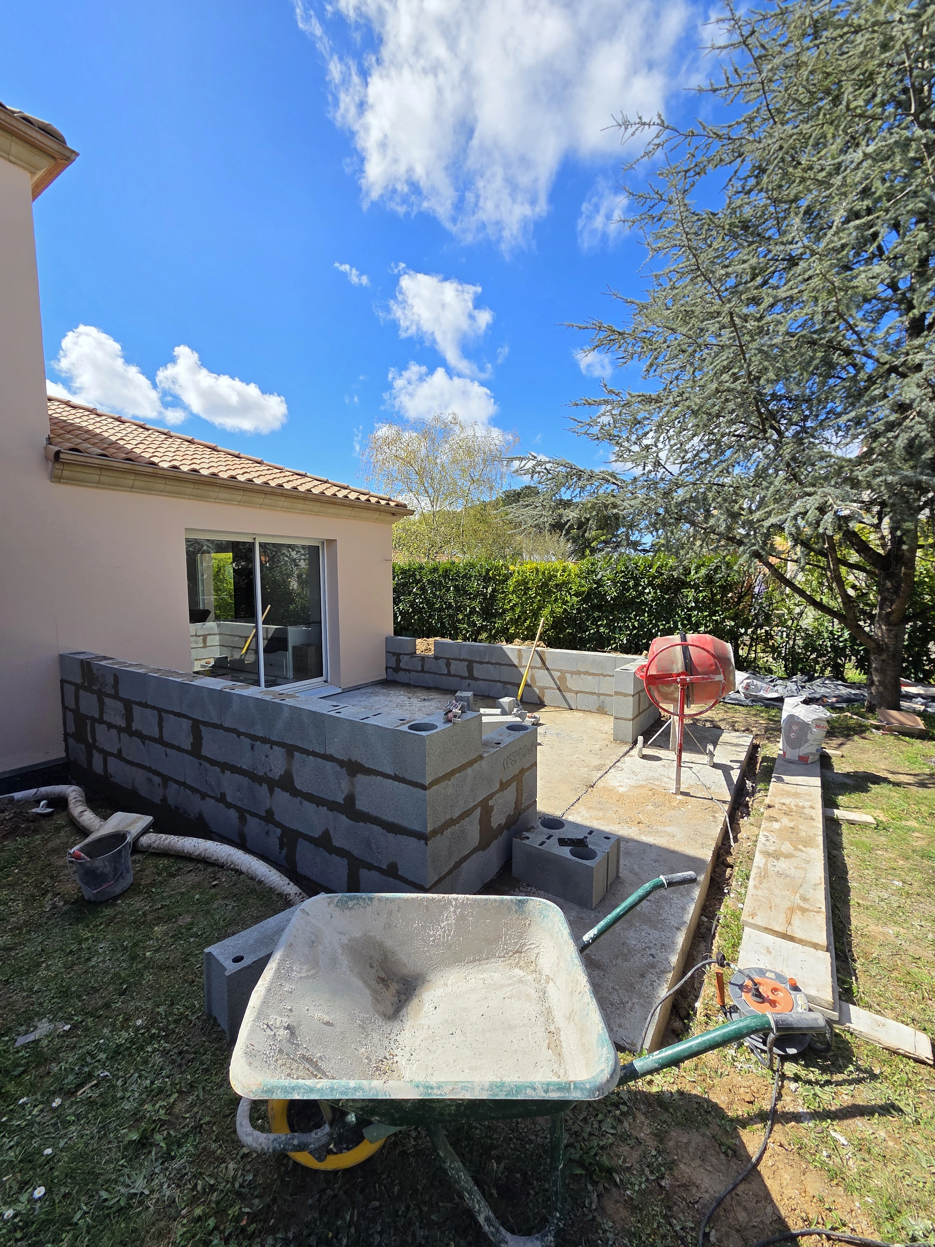 gros oeuvre agrandissement de maison