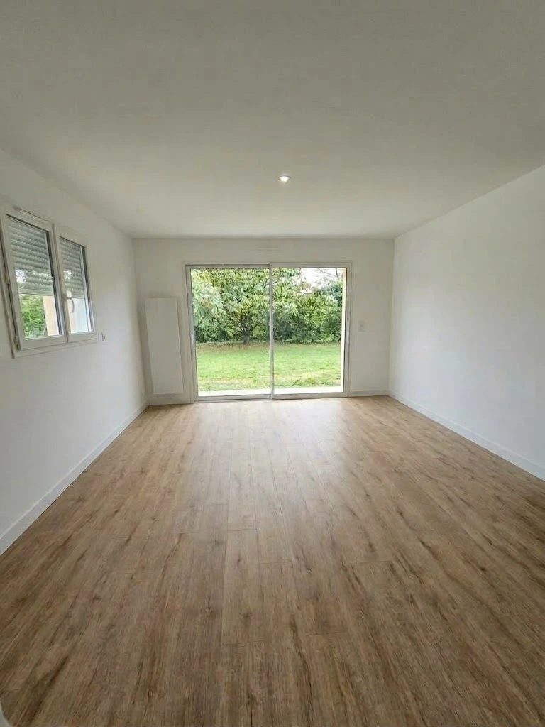 Sol LVT dans agrandissement de maison