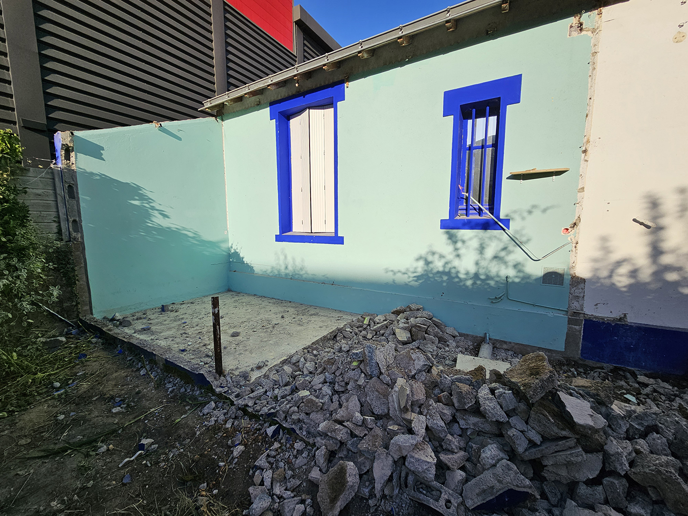 démolition à Rezé