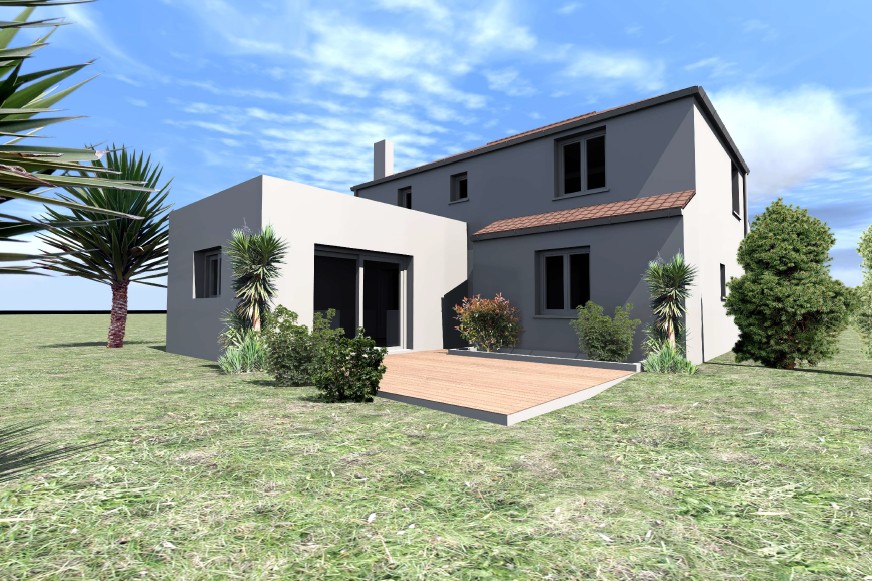 Vue 3D de l'agrandissement