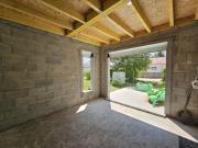 Extension de maison en cours de travaux de rénovation à Pont-Saint-Martin