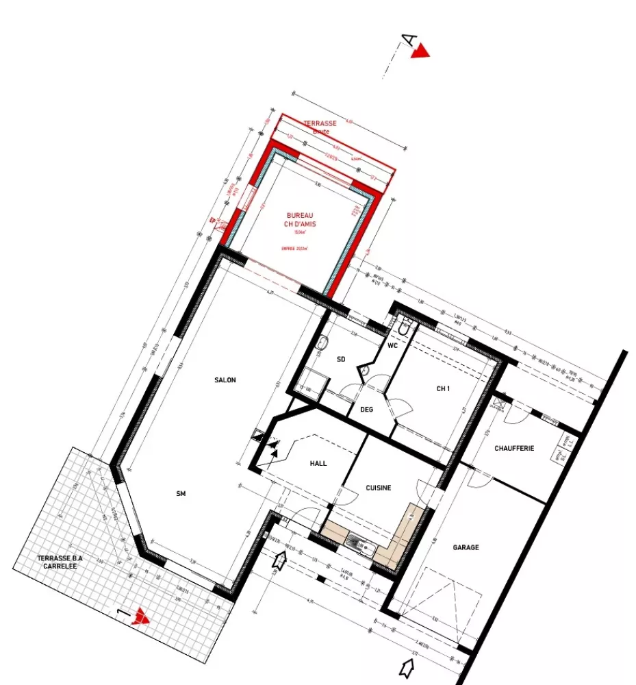 plan-2d-conception-extension-a-Vertou plan-2d-conception-extension-a-Vertou