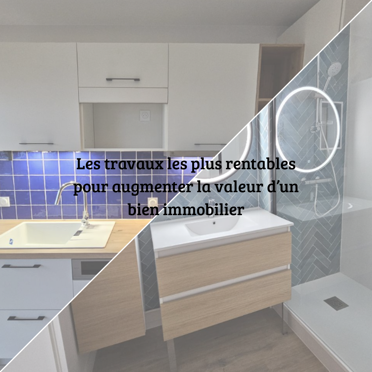 Les travaux à réaliser avant de vendre ou louer un bien